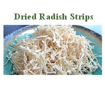 Dried Radish Strips
