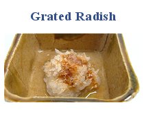 Grated Radish