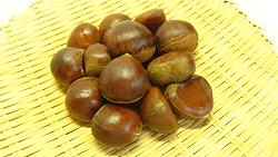 Raw chestnuts