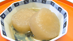 Daikon of convenience stores oden
