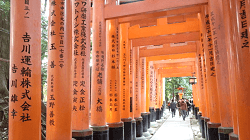 Fushimi Inari Taisha (shrine) in Kyoto