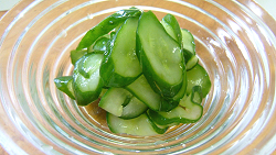 Our pickled cucumbers
