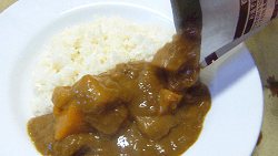 Retort pouch curry