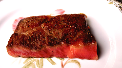 Grilled Kobe beef steak