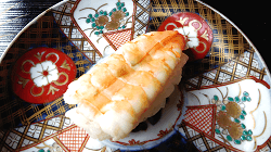 Shrimp nigiri-zushi