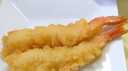 Supermarket shrimp tempura