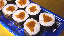 Traditional maki sushi