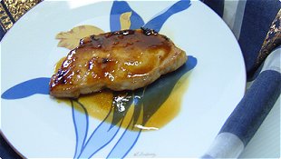 Grilled Pork Chops with Marmalade & Soy Sauce Marinade