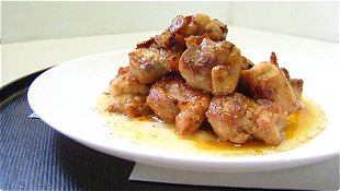 Chicken Saute with Butter, Garlic & Soy Sauce
