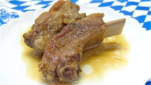 Simmered Pork Spareribs with Soy Sauce