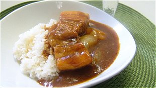 Chinese-Style Pork Curry Rice