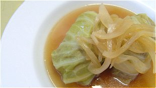 Japanese-Style Rolled Cabbage