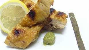 Grilled Chicken with Wasabi
