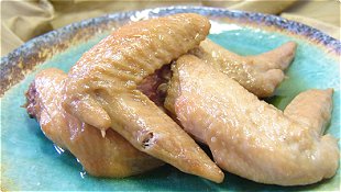 Simmered Chicken Wing Tips
