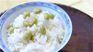 Green Soybeans Rice