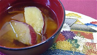 Sweet Potato Miso Soup