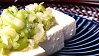 Chilled Tofu with Green Onion Salt Sauce