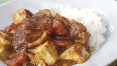Tofu & Chicken Curry & Rice