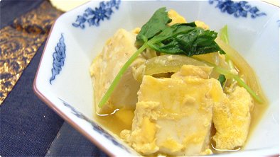 Boiled Tofu & Onion with Egg