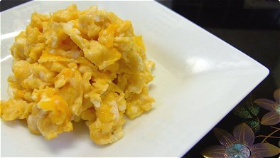 Scrambled Eggs with Soy Sauce