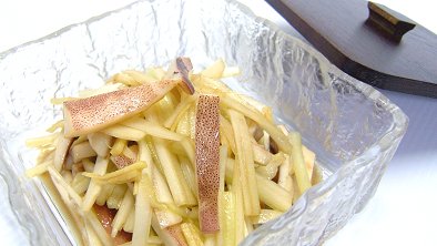 Squid & Celery Salad