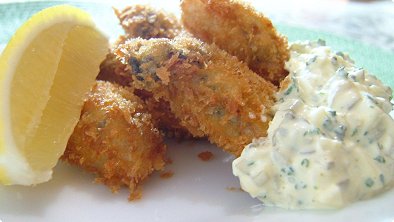 Deep-Fried Breaded Oysters