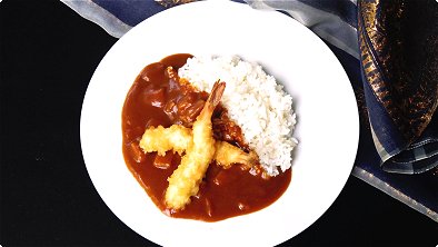 Shrimp Tempura Curry & Rice