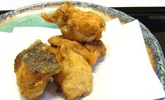 Tara no kareiko-tempura