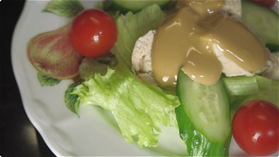 Chicken Salad with Sesame Sauce