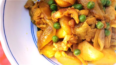 Braised Meat & Potatoes with Curry Powder