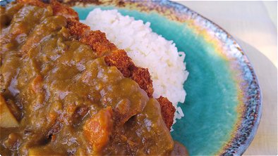 Chicken Cutlets Curry & Rice