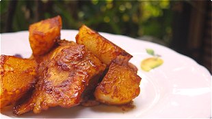 Sauteed Pork & Potatoes with Miso