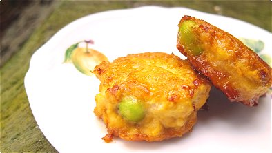 Grilled Chicken & Green Soybeans Meat Patties