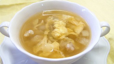 Chicken Soy Sauce Soup with Egg