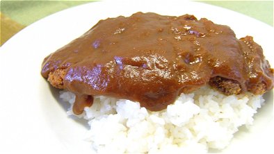 Pork Cutlets with Demi-Glace Sauce Bowl