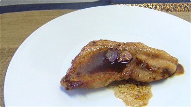 Pork Saute with Balsamic & Soy Sauce