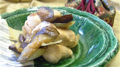 Sauteed Chicken Tenderloin & Vegetables with White Miso Sauce