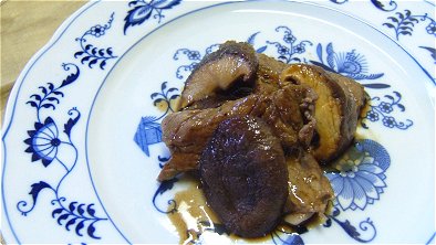 Seared Beef & Shiitake Mushrooms with Balsamic & Soy Sauce