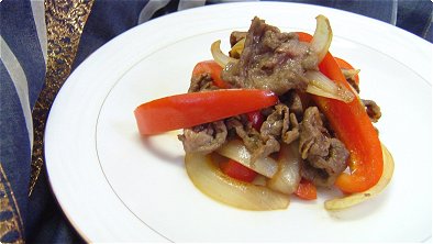 Seared Beef & Vegetables with Soy Sauce