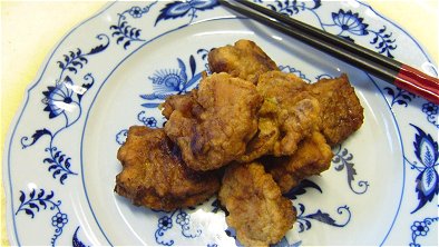 Chicken Tempura with Curry Powder