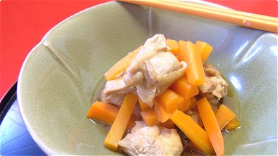Simmered Chicken & Carrots