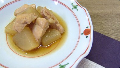 Braised Chicken & Japanese Radish