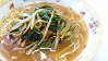 Ramen with Sauteed Garlic Chives & Bean Sprouts
