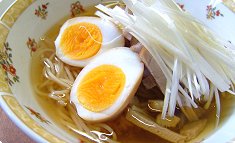 Negi-chāsyū-nitamago-ramen