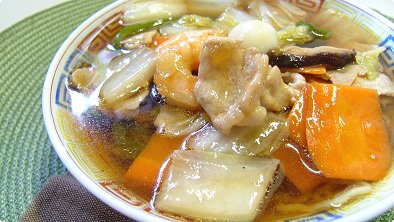 Ramen with Japanese-Style Chop Suey