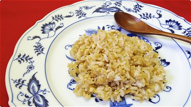 Fried Rice with Garlic & Soy Sauce