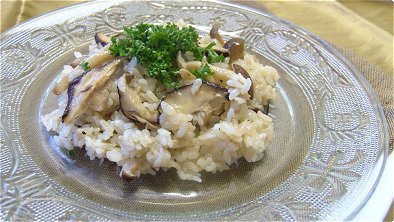 Japanese-Style Mushroom Pilaf