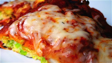 Pizza-Flavored Seafood Okonomiyaki
