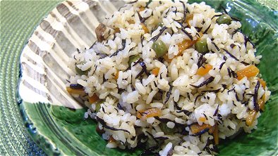 Mixed Rice with Simmered Hijiki
