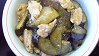 Braised Eggplant & Ground Chicken with Sticky Sauce Bowl